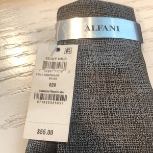 NEW! Alfani silver Tie